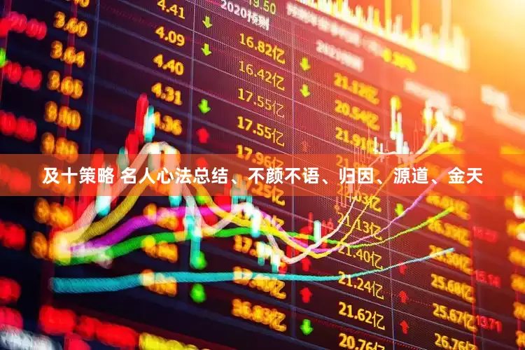 及十策略 名人心法总结、不颜不语、归因、源道、金天